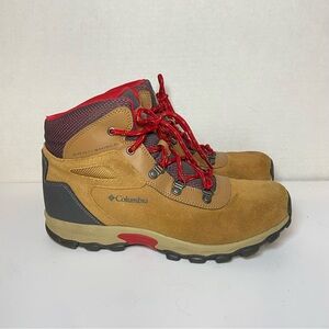 Columbia Newton Ridge Waterproof Hiking Boots Size 7 in Brown Suede